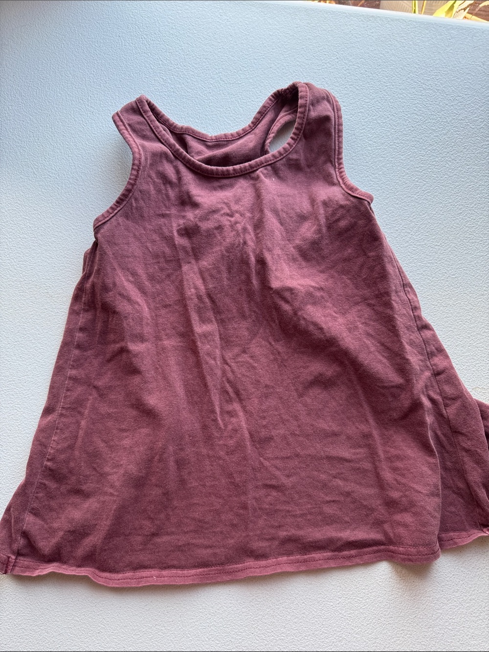 boxercraft Girls' Dusty Mauve Tank Top